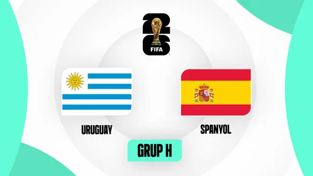 Link Live Streaming Piala Dunia 2026: Uruguay Vs Spanyol