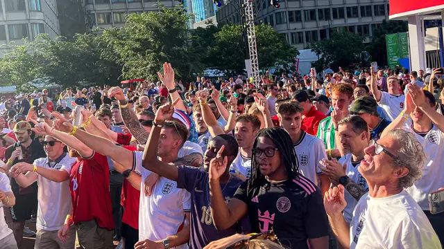 Suporter Inggris Modifikasi Wonderwall untuk Balas Chant Viking Norwegia, Begini Lirik Barunya