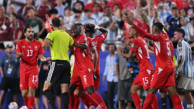 Piala Dunia 2026: Alasan Breel Embolo Kena Kartu Merah di Laga Argentina Vs Swiss