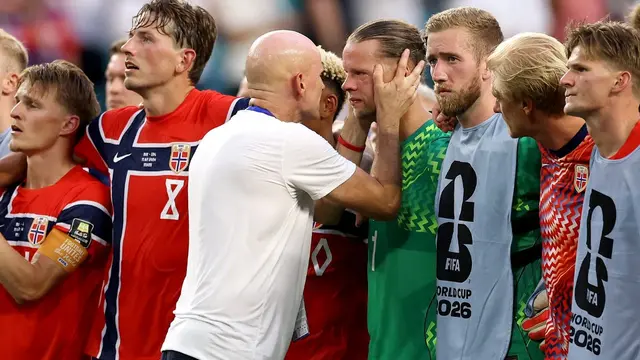 Stale Solbakken Menangis usai Norwegia Tersingkir, Masih Pertanyakan Gol Inggris